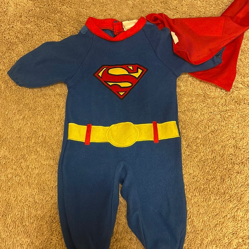 Infant/Newborn Superman Costume